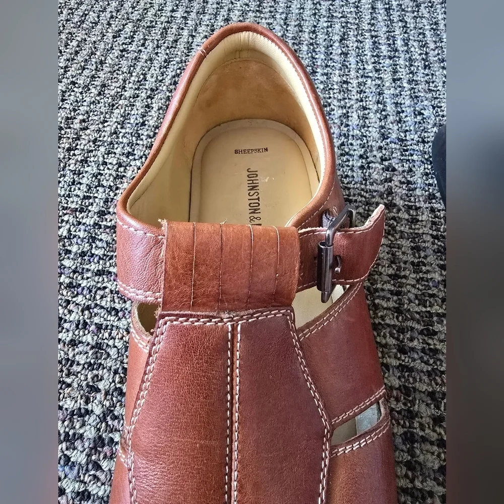 Skinned man sandals, Johnston & Murphy 8.5 M - Picture 12 of 14